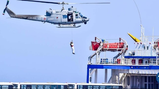 ro-ro boarded in Mediterranean violating Libyan arms embargo