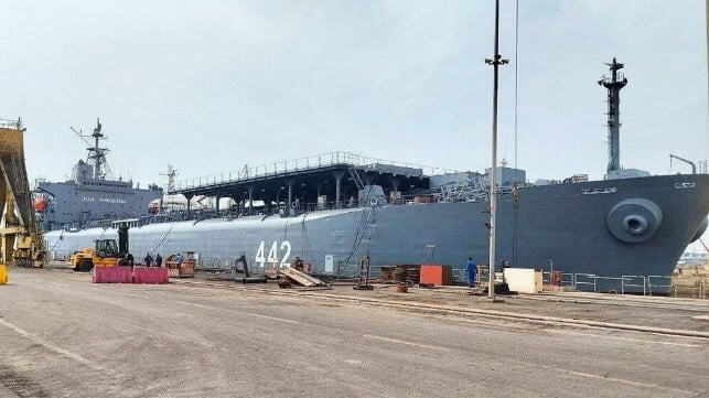 Iran converted tanker