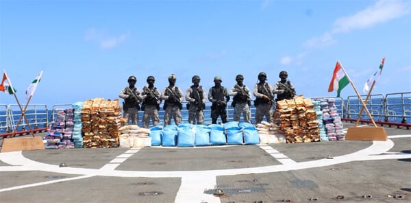 Indian Navy Uses Elite Strike Team for Its First CTF Drug Interdiction
