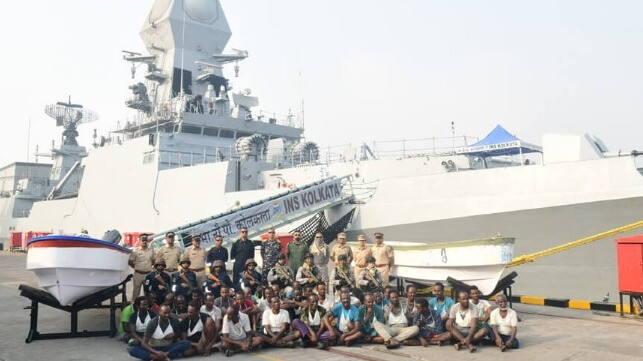 pirates seized by India