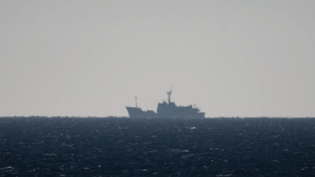 Kildin from the deck of TCG Kemalreis (NATO Maritime Command)