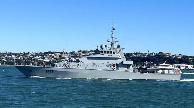 New Zealand patrol boats sold to Ireland