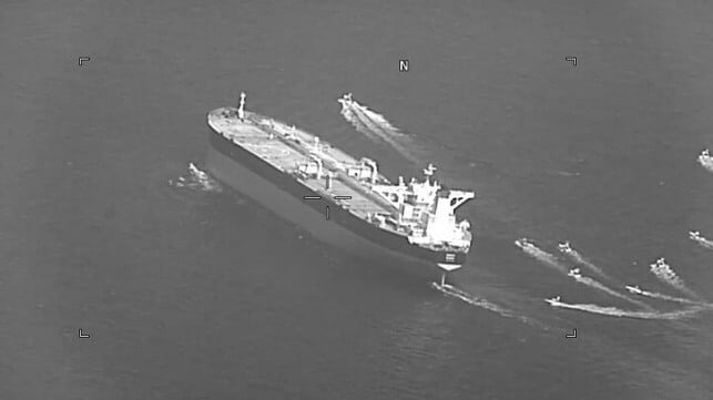 crude oil tanker seized by Iran