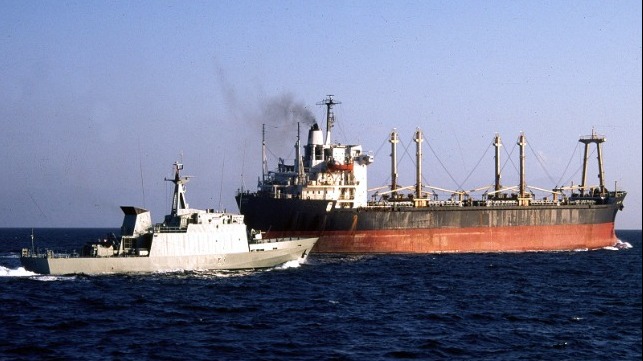 Iranian attcks on merchant vessels in the Persian Gulf region