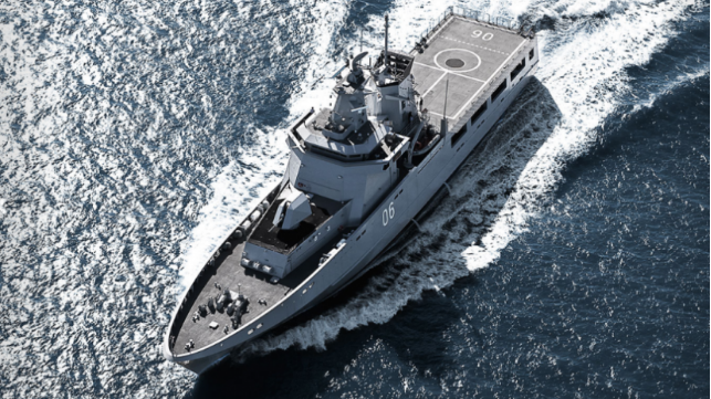 Australia's Offshore Patrol Vessel design