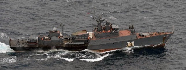 Russian corvette