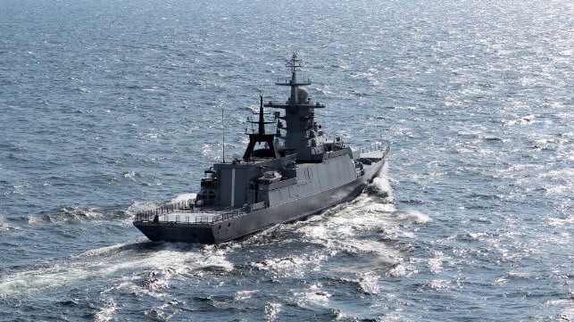 Russian corvette