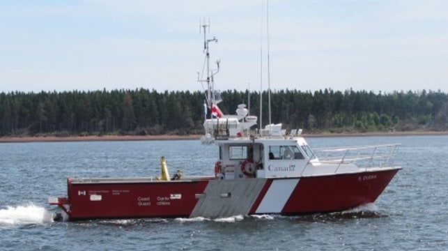 Canadian Coast Guard fisheries patrol boat