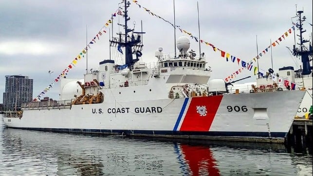 Long serving Coast Guard cutter moves to new homeport