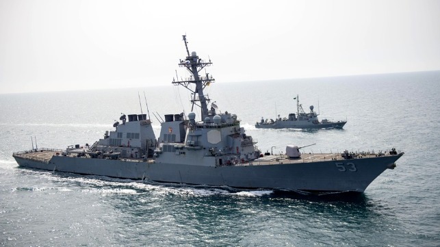 US Navy Saudi exercise in Arabaia Gulf