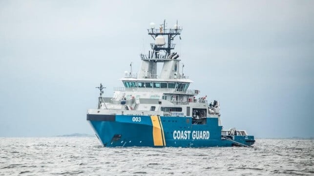 Swedish Coast Guard vessel