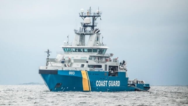 Swedish Coast Guard vessel