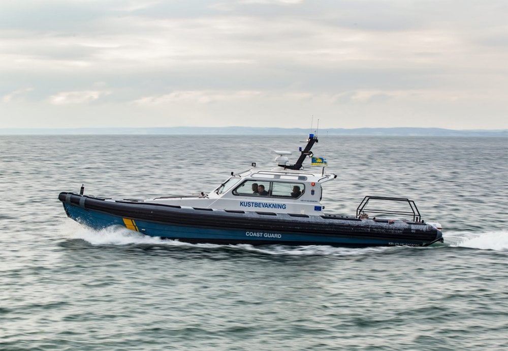 Swedish speedboat