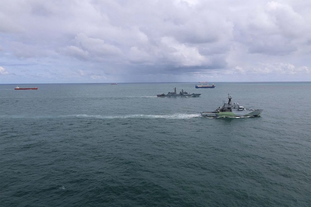 Royal Navy monitoring Russian vessels