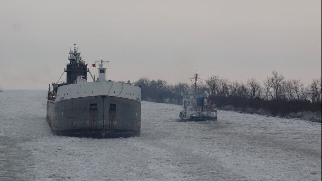 Great Lakes ice-breaking