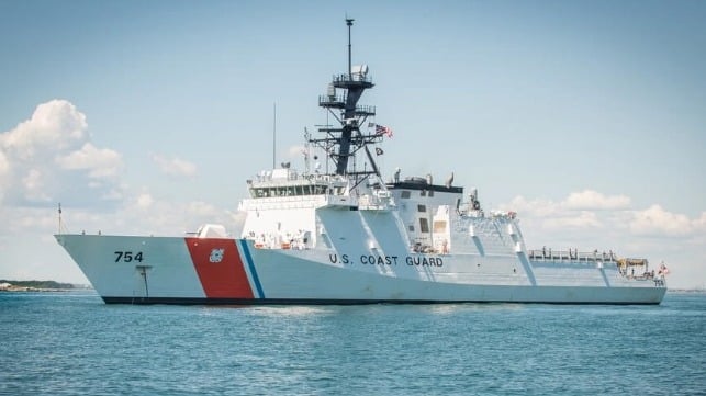 USCG Legend-class cutter James