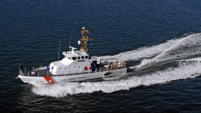 USCG coastal patrol boat