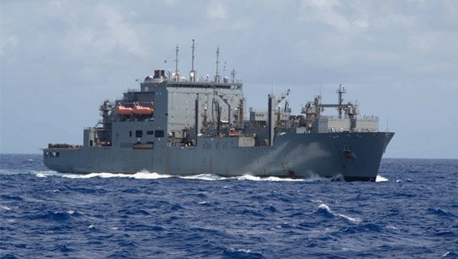 USNS supply ship