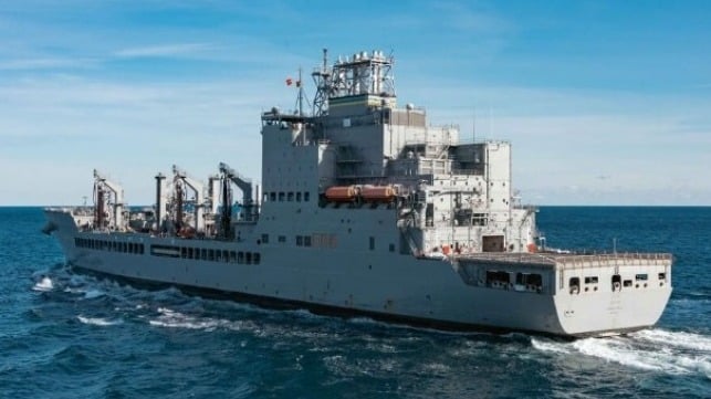 USNS Harvey Milk replenishment oiler