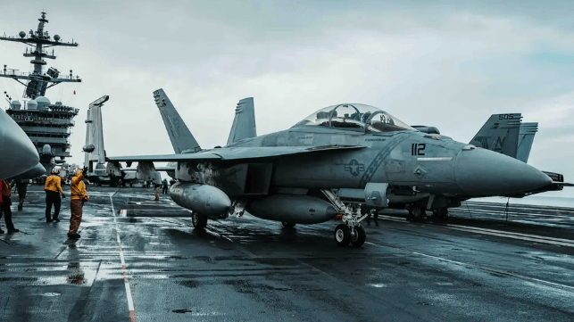 Flight operations aboard USS George Washington, July 24 (USN)