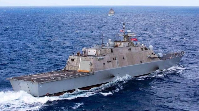 US Navy Milwaukee returns to sea after COVID-19 outbreak