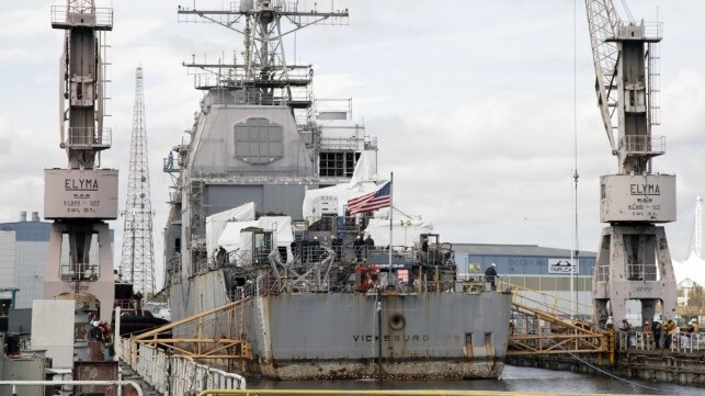 In Battle Over Decommissioning, US Navy Highlights Fleet's Weak Points