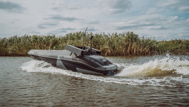 USV drone Ukraine Barracuda
