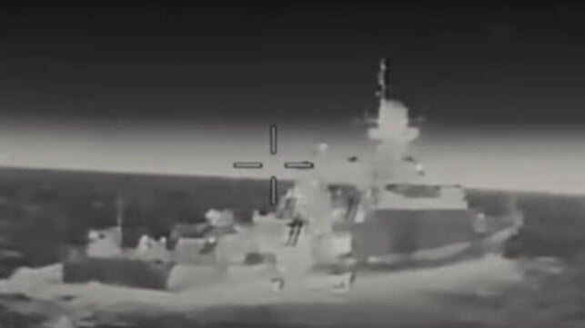 Missile boat attack