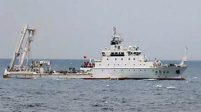 Chinese research vessel