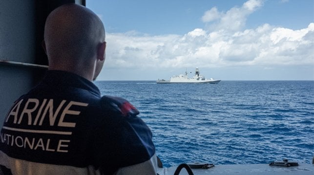 Atalanta forces at sea