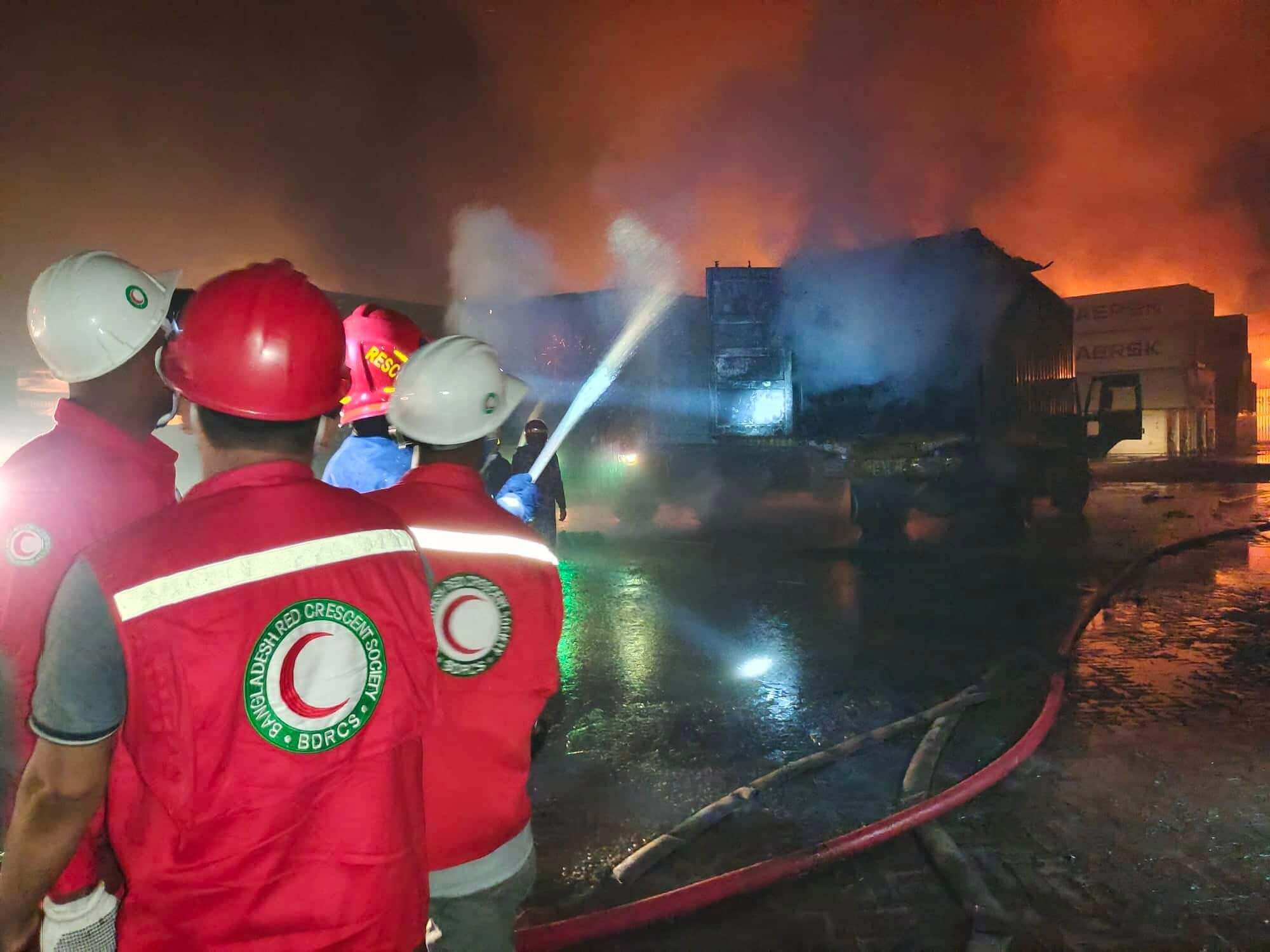 Runaway Fire Kills at Least 49 at Chittagong Container Depot