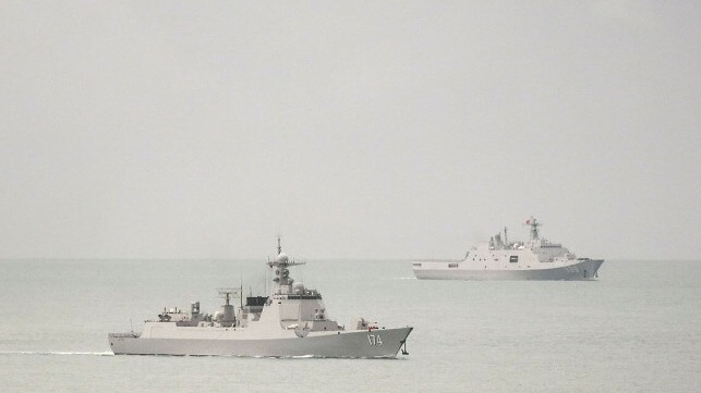 China's Military is Practicing Attacks on U.S. Navy Vessels