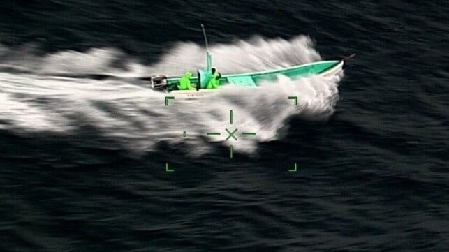 A suspected illegal fishing operator off South Padre Island, Texas (USCG file image)