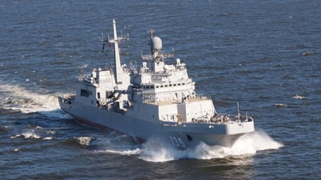 Russian landing ship