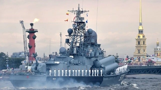 Russian Navy Day parade 2019