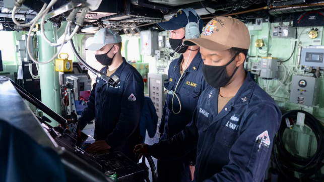 USS Russell Conducts Freedom of Navigation Transit in Spratly Islands