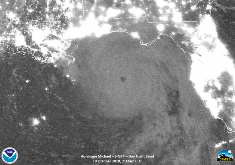 Hurricane Michael Makes Landfall As Category 4 Storm 7239