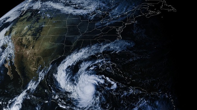 noaa goes hurricane delta