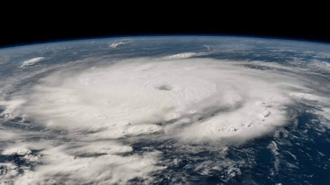 Hurricane Beryl as seen from the International Space Station (NASA)