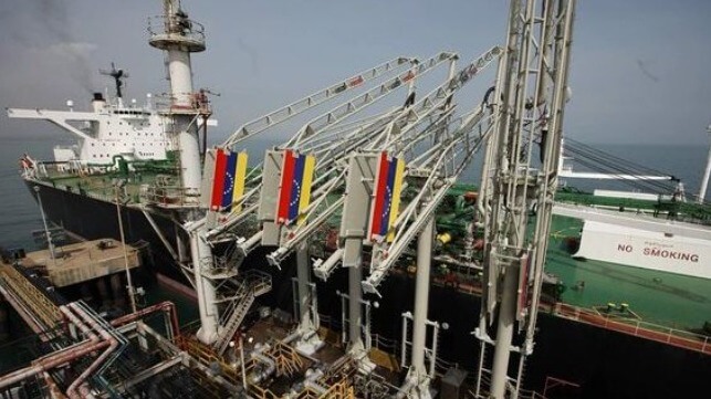Venezuela oil tanker