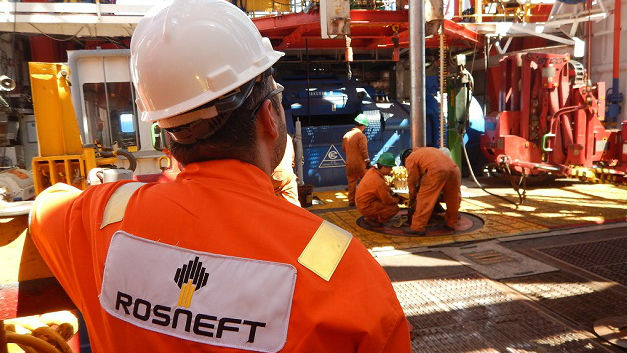 Rosneft worker