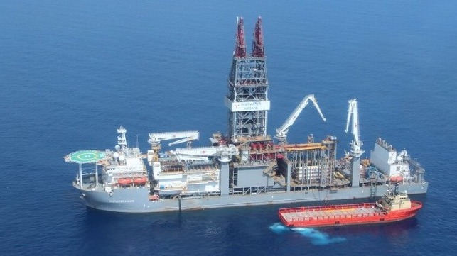 BSEE image of a rig in the Gulf of Mexico