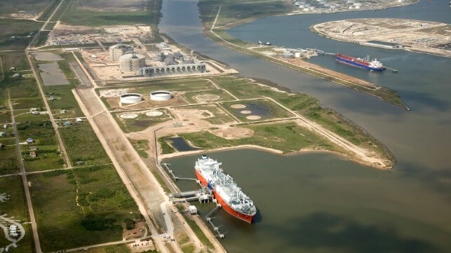 Freeport LNG plant