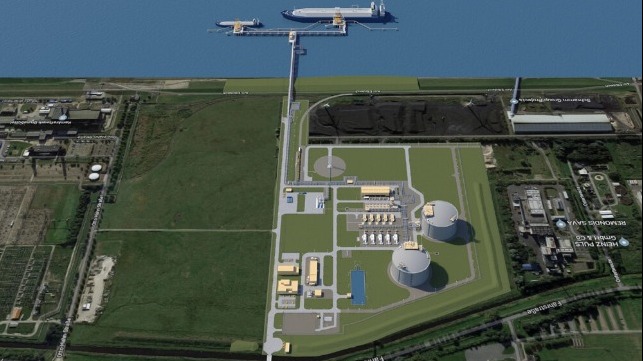 Germany's first LNG import terminal