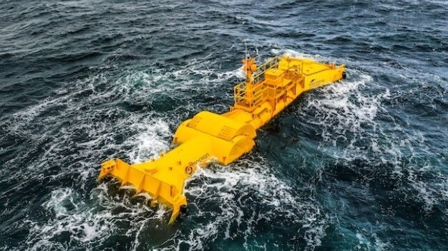 Mocean wave energy converter