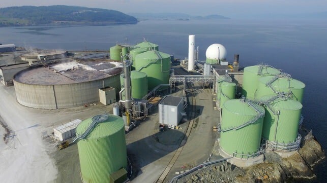 Norwegian biogas plant