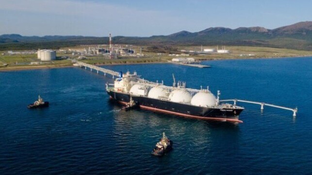 Sakhalin-2 LNG berth