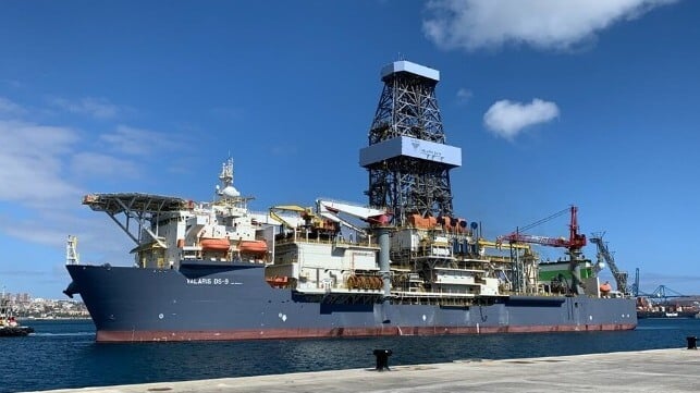 Valaris DS-9, chartered by ExxonMobil for the Pegasus campaign (Valaris file image)