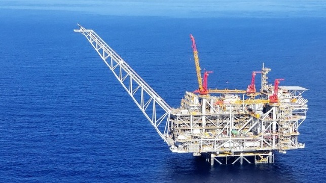 Leviathan gas platform