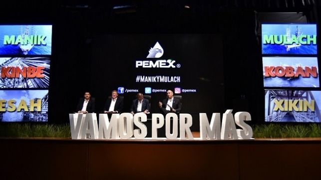 Pemex announcement of discoveries